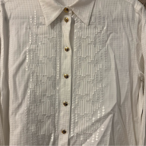 ESCADA white button down shirt - Picture 2 of 6